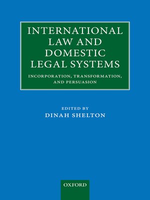cover image of International Law and Domestic Legal Systems